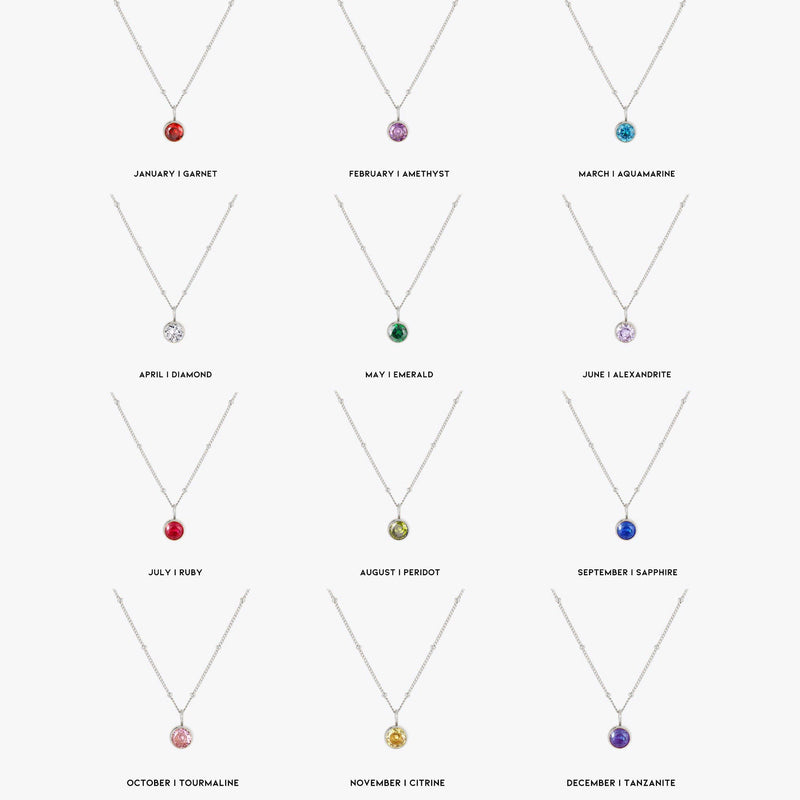 Geboortesteen Ketting - Aurora