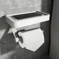 Toiletrolhouder met Plankje - Stalux