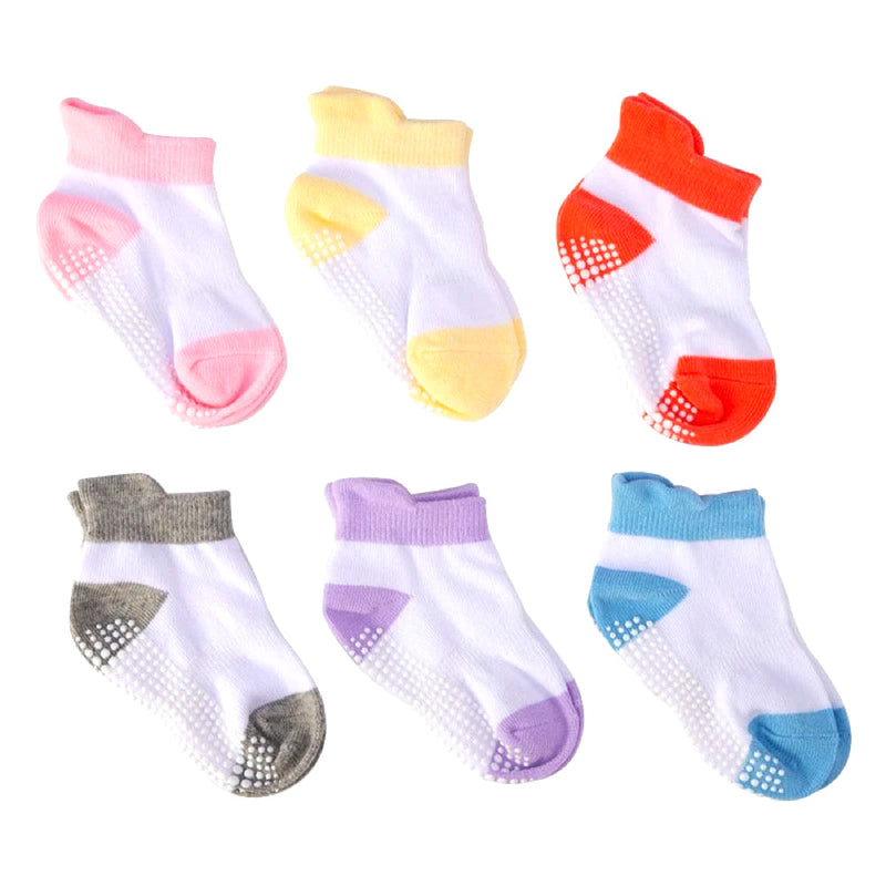 6 Paar Anti-Slip Babysokken – Finn