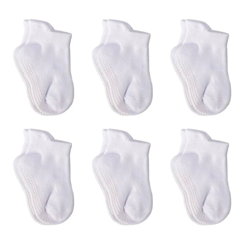 6 Paar Anti-Slip Babysokken – Finn