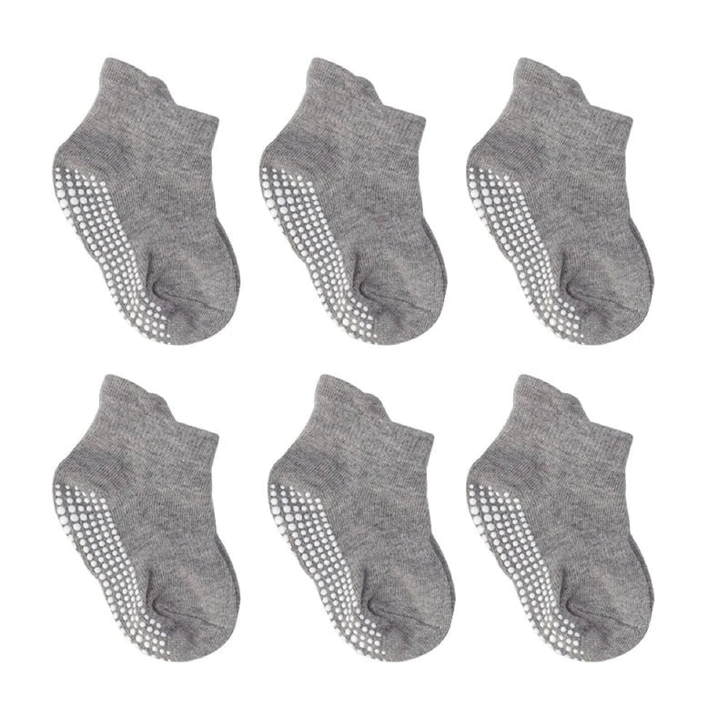 6 Paar Anti-Slip Babysokken – Finn