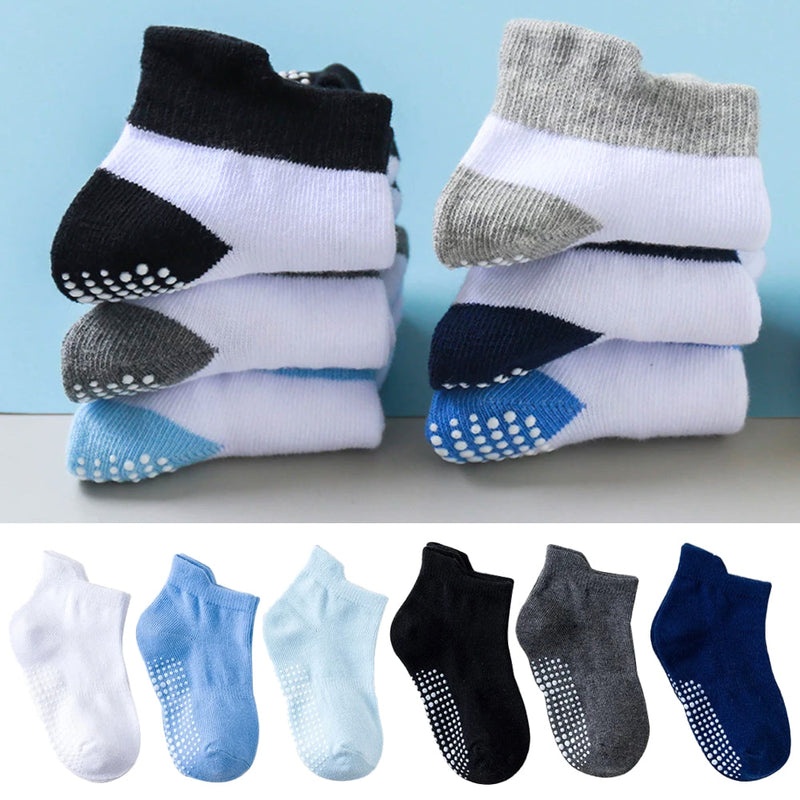 6 Paar Anti-Slip Babysokken – Finn