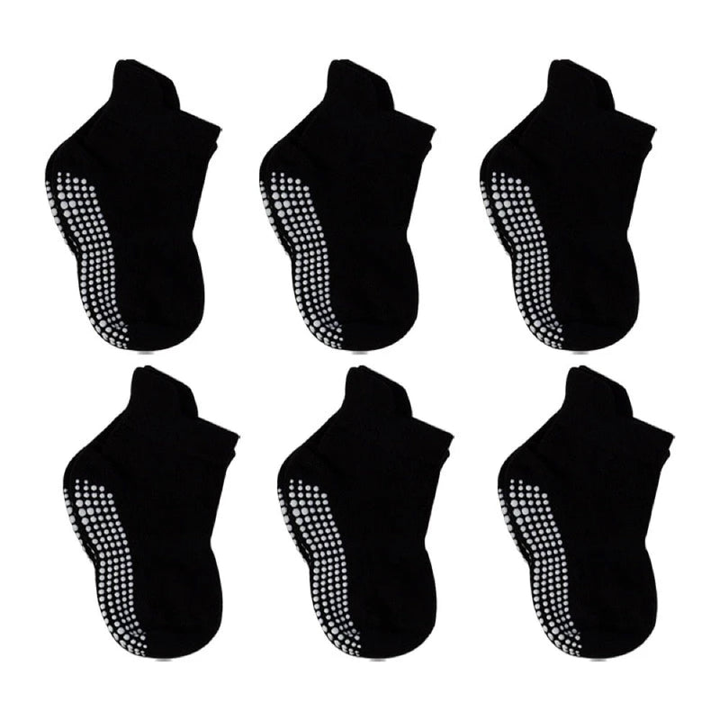 6 Paar Anti-Slip Babysokken – Finn