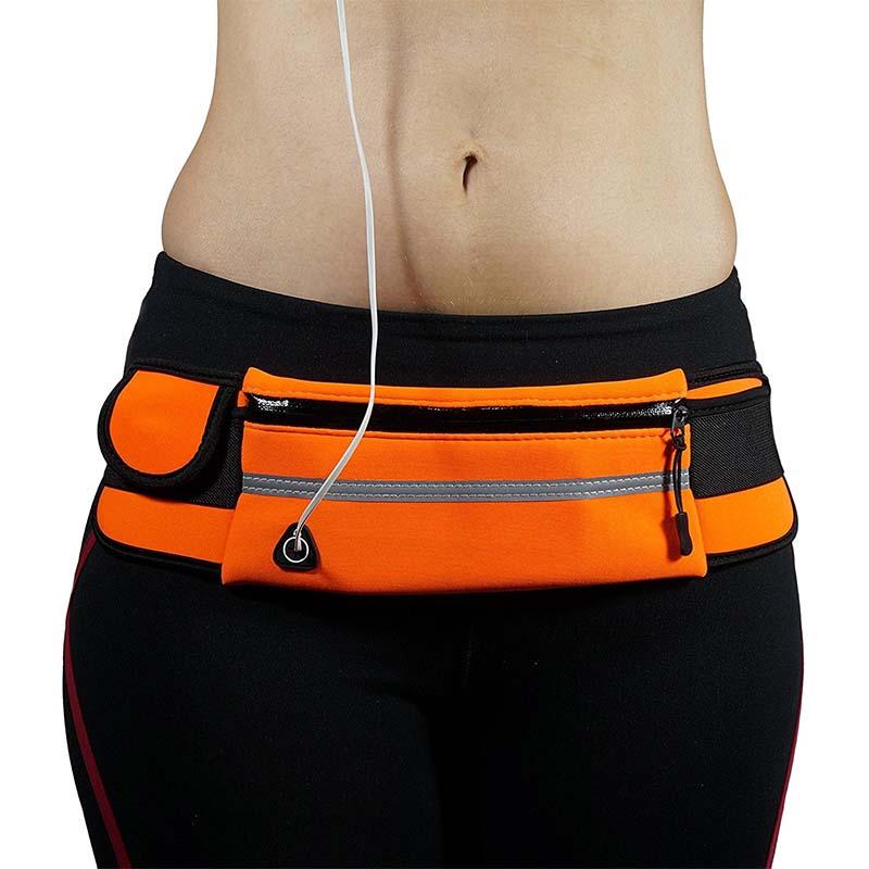 Lichtgewicht Waterdichte Fitness Heuptas – 1+1 GRATIS Verstelbare Sportriem