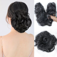 Messy Clip-in Bun met Zijclip – Elina