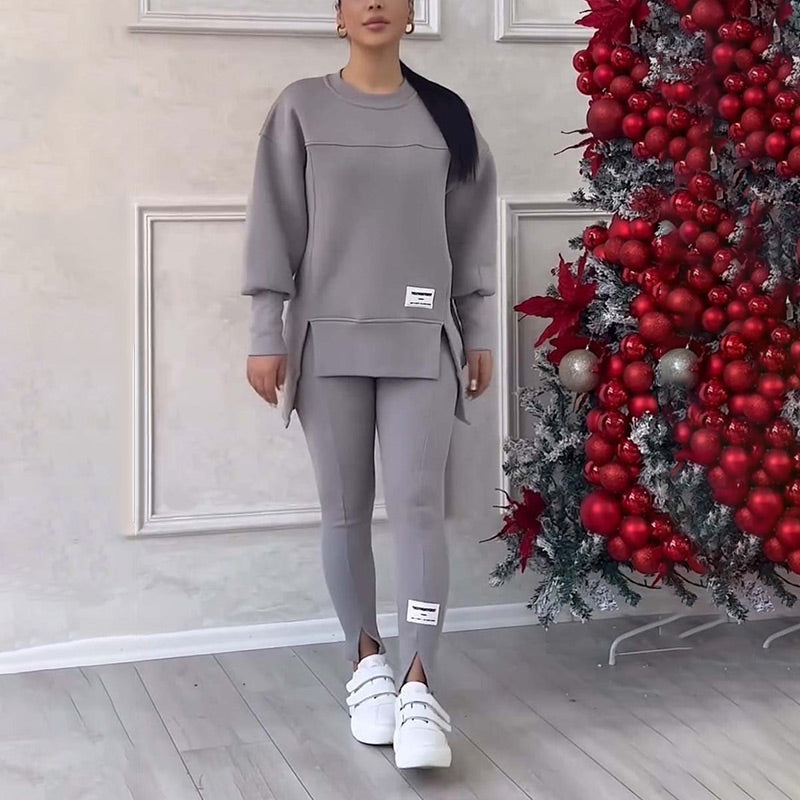 Casual Dames Set van Sweatshirt en Legging - Elena