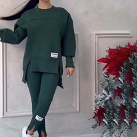 Casual Dames Set van Sweatshirt en Legging - Elena