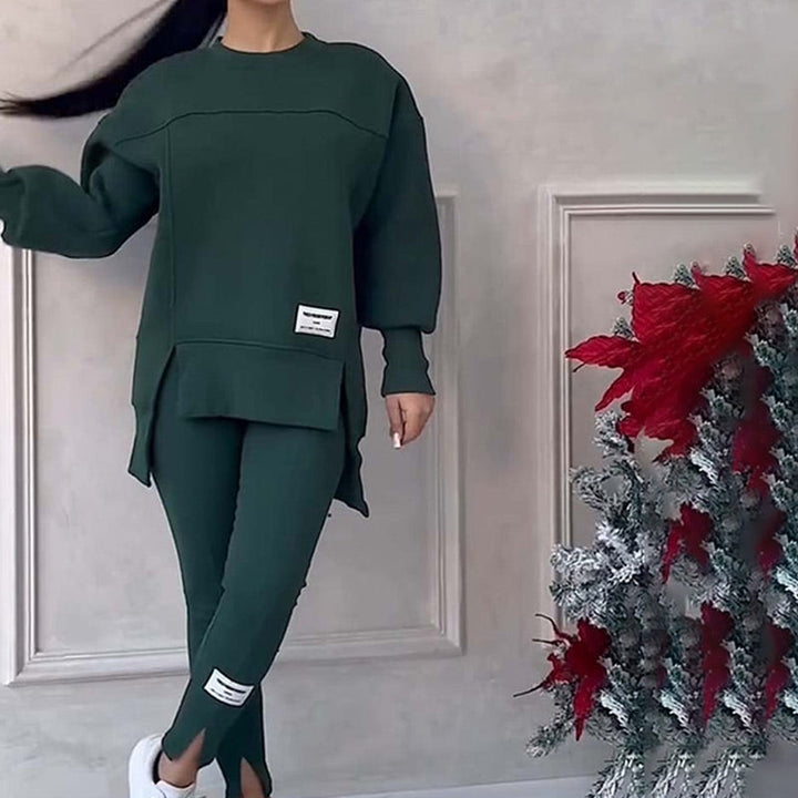 Casual Dames Set van Sweatshirt en Legging - Elena