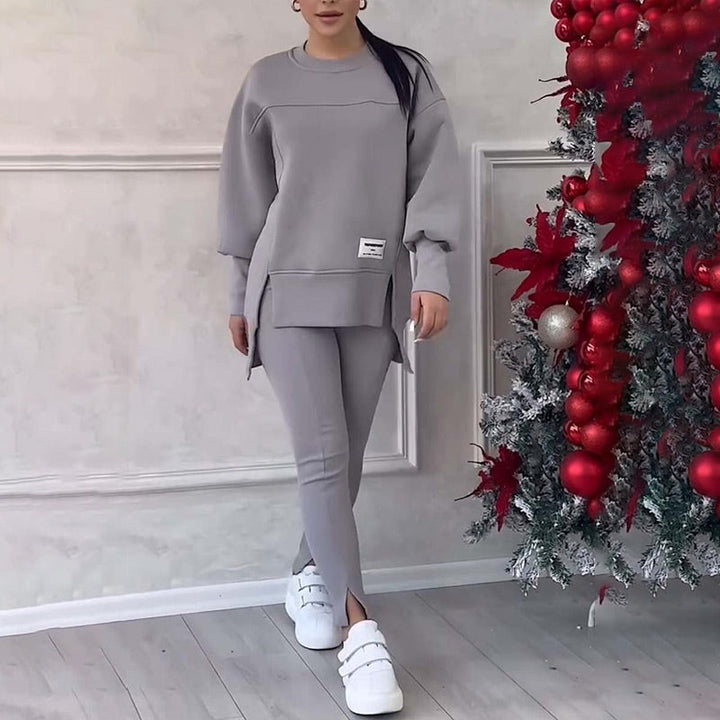 Casual Dames Set van Sweatshirt en Legging - Elena