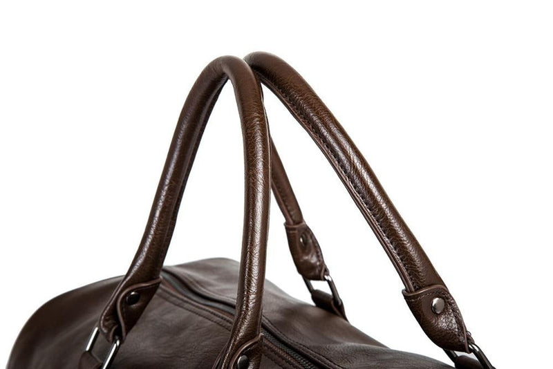 Grote Capaciteit Leren Reistas – Lichtgewicht & Duurzame Handbagage