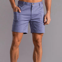 Heren Cargoshorts van stretch-katoenmix – Finn