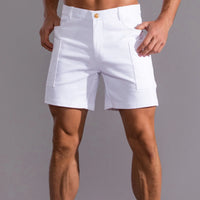 Heren Cargoshorts van stretch-katoenmix – Finn