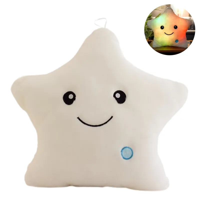 LED Verlichte Ster Knuffelkussen voor Kinderen - StarGlow