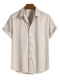 Trendy heren zomer-set met streepmotief - StrandStil