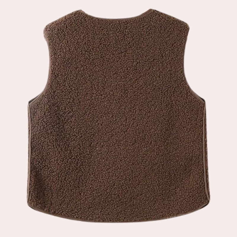 Casual Geknoopte Damesbodywarmer - Noa