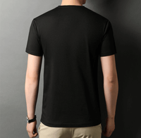 Slim Fit V-hals T-shirt heren – Jonas