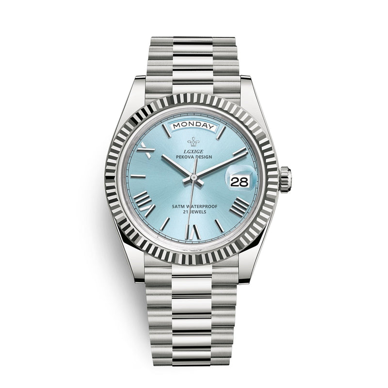 Premium Automatisch Horloge met Dag- en Datumfunctie – Solan