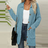 Lang Teddy-Vest met Zakken - Ella