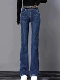 Trendy Flared Damesjeans – Alessa