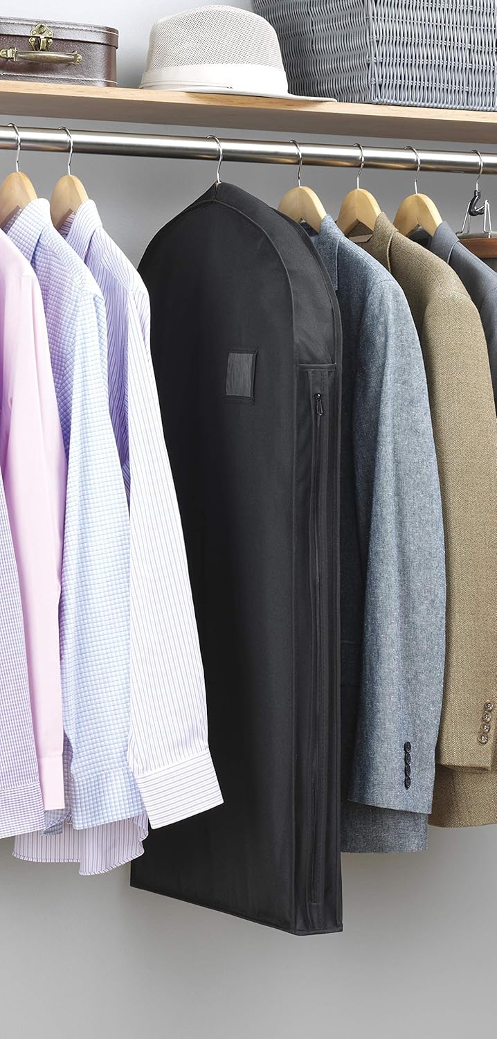 Waterafstotende kledingtas met rits en accessoirevak – 1 Kopen, 1 GRATIS