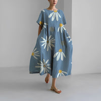 Boho-Bloemen Maxi Jurk - FloraChic