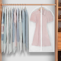 PEVA Kledinghoes Set – 12-Pack Hangende Kledinghoezen in 3 Maten (1 Kopen, Krijg 1 GRATIS)