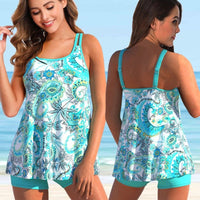 Plus Size Tankini voor Strand & Zwembad - Marielle