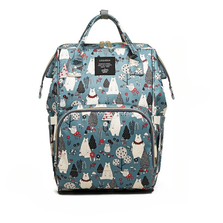 Grote Capaciteit Baby Luier Rugzak – Multi-Pocket Waterdichte Reistas