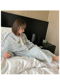 Jasmijn Fluff Piżama Duo | Ciepła i Wygodna