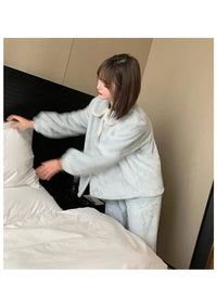 Jasmijn Fluff Piżama Duo | Ciepła i Wygodna