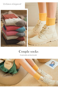 Anneliese skarpety zimowe | Styl retro, wełniane ciepło