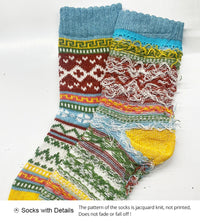 Anneliese skarpety zimowe | Styl retro, wełniane ciepło