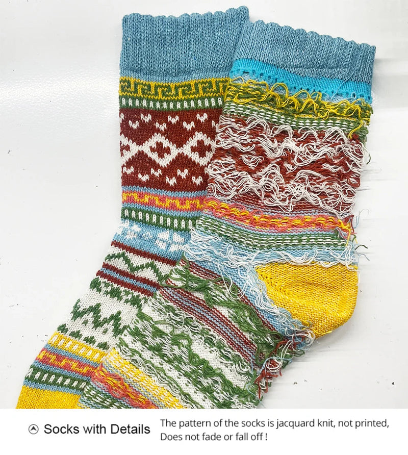 Anneliese skarpety zimowe | Styl retro, wełniane ciepło