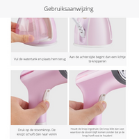 Draagbare Kledingstomer | Binnen no-time geen kreukels meer