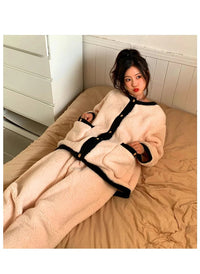 Jasmijn Fluff Piżama Duo | Ciepła i Wygodna