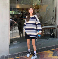 Sweter Nora | W Paski i Stylowy