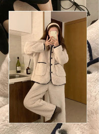 Jasmijn Fluff Piżama Duo | Ciepła i Wygodna