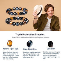 Triple Protection Kralenarmband | Stoer met betekenis