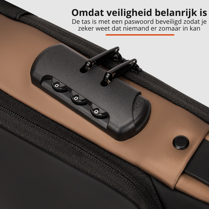 Julian torba na ramię | Trzymaj swoje rzeczy bezpieczne i naładowane!