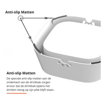 Miska do pluskania dla zwierząt | Orzeźwiający dystrybutor wody dla twojego ukochanego zwierzaka