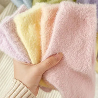 Anika aksamitne skarpetki | puszyste i wygodne