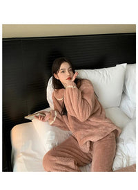 Jasmijn Fluff Piżama Duo | Ciepła i Wygodna