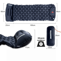 Materac dmuchany z poduszką | Komfortowy, ultralekki i wysokiej jakości