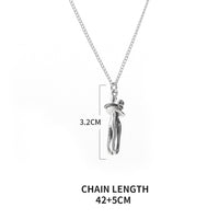 Naszyjnik z zawieszką dla par | Pełen miłości i stylowy