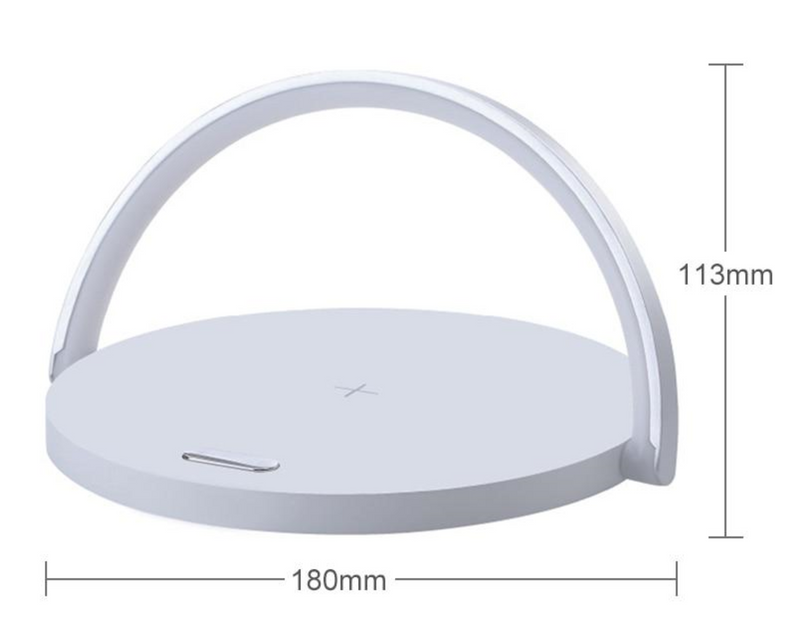 Bowlight Design™ | Nastrojna lampka nocna 3 w 1 z bezprzewodowym ładowaniem