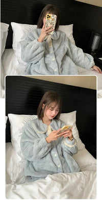 Jasmijn Fluff Piżama Duo | Ciepła i Wygodna