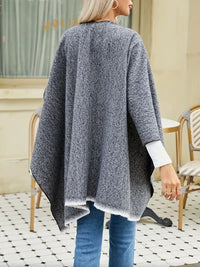 Mia Kasjmier Poncho | Retro i Stylowy