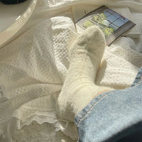 Anika aksamitne skarpetki | puszyste i wygodne