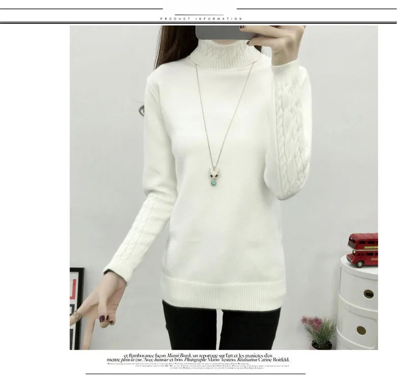 Zoë Dzianinowy Golf | Miękki i Wygodny