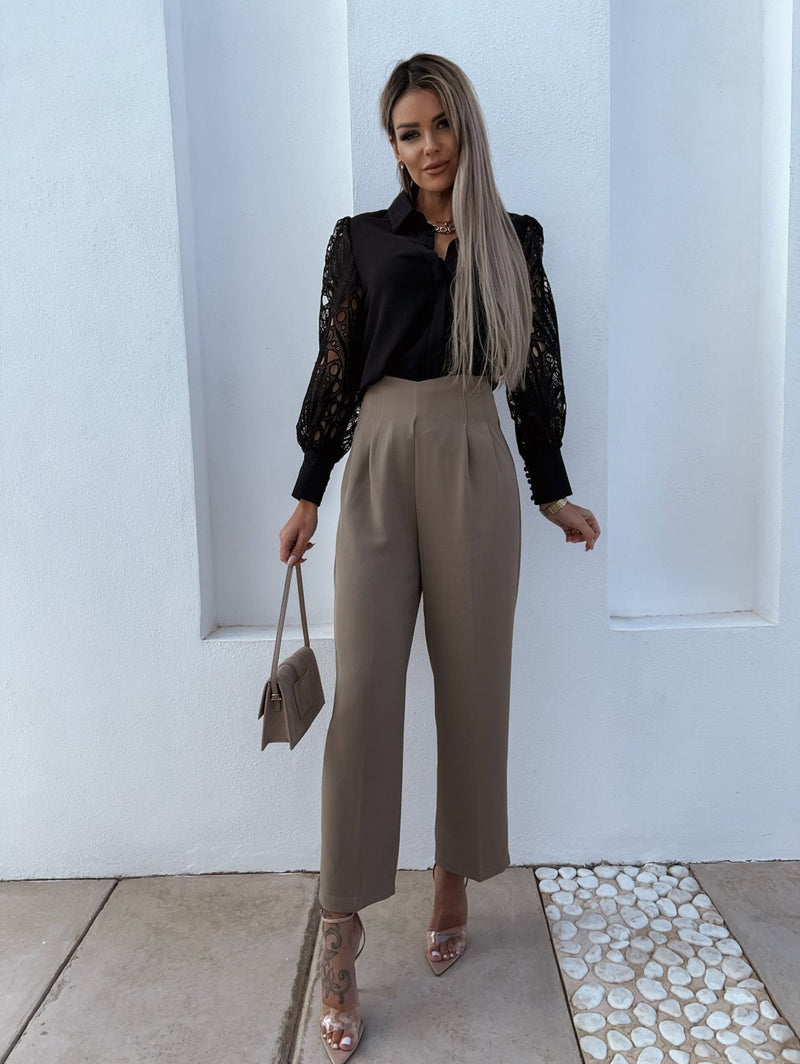 Bluzka Lilou | Jedwabista damska bluzka